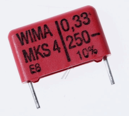 0.33µF, 250V kondensator