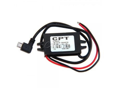 12V/5V 3A converter, USB micro