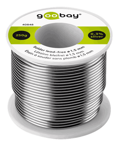 Solder lead-free, ø 1.5 mm, 250 g