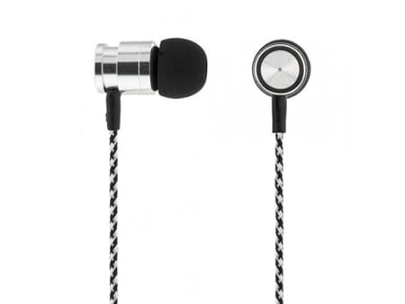 STREETZ in-ear øreplugger med stoffkledd kabel, 1,2m kabel,