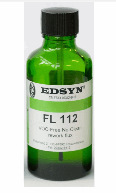 FLUXI FLYTEPASTA MED PENSEL NO-CLEAN VOC-FRI, 30ML