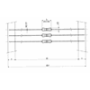 1,0R-0,5W SIKKERHETSMOTSTAND, 2,5X6,5MM